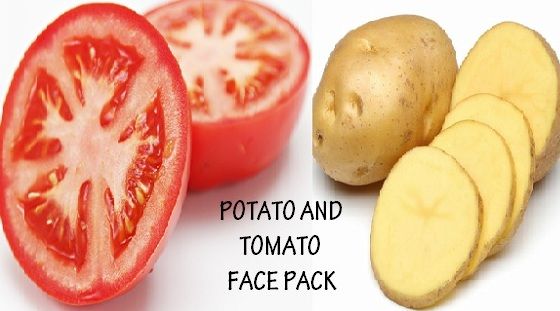 ماسك الطماطم والبطاطس للتخلص من الهالات السوداء